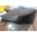 Dobbs  Black  Lambskin Leather 8 Panel Applejack  Medium Made in USA  eb-71951796